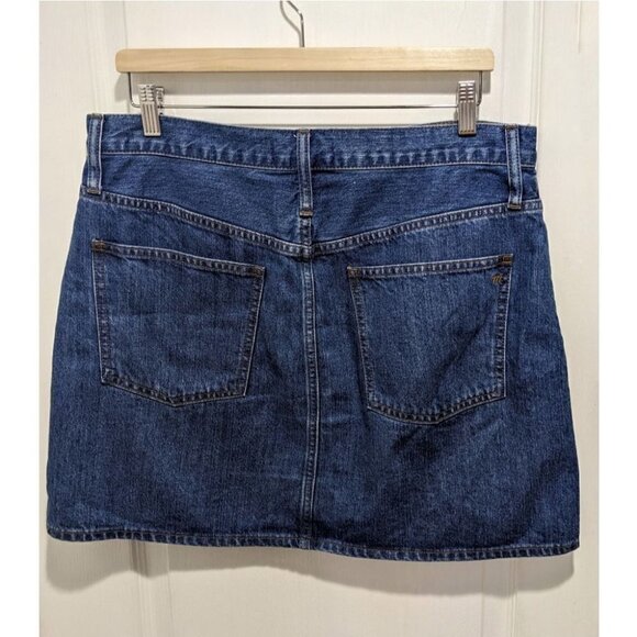 {SEE Comments} Madewell | Rigid Denim Mini Skirt - Picture 6 of 16